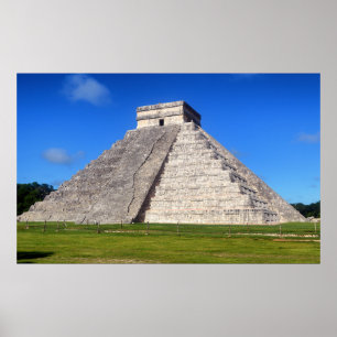 Chichen Itza, Temple-krigare Poster