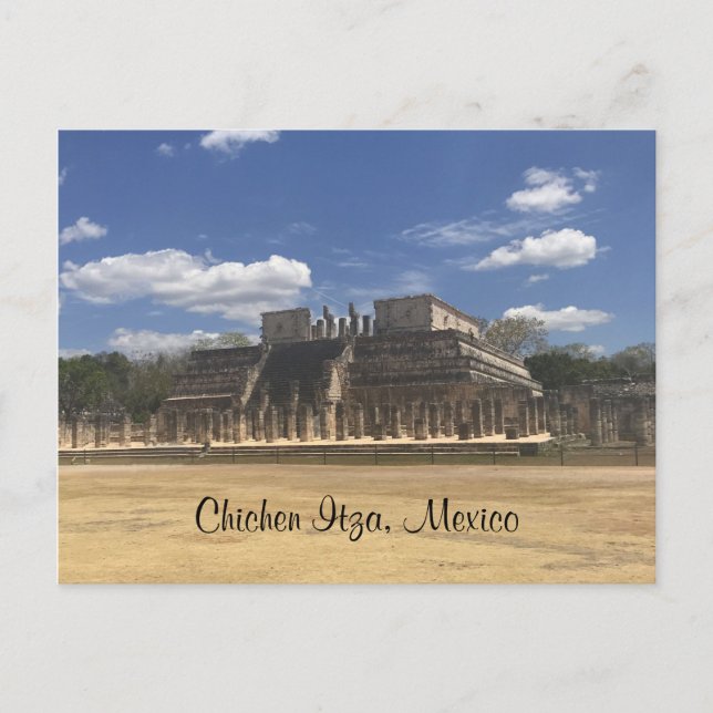 Chichen Itza Temple of the Warriors #3 Postcard Vykort (Framsida)