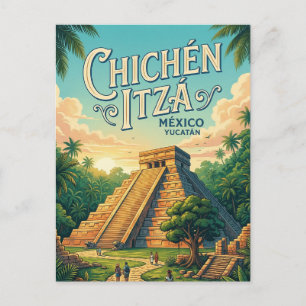 Chichén Itzá Vykort
