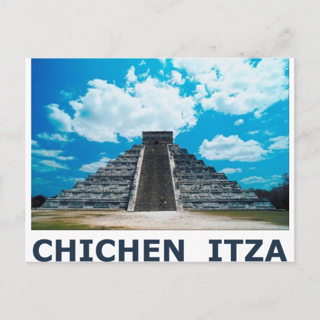 Chichen Itza Vykort (Framsida)