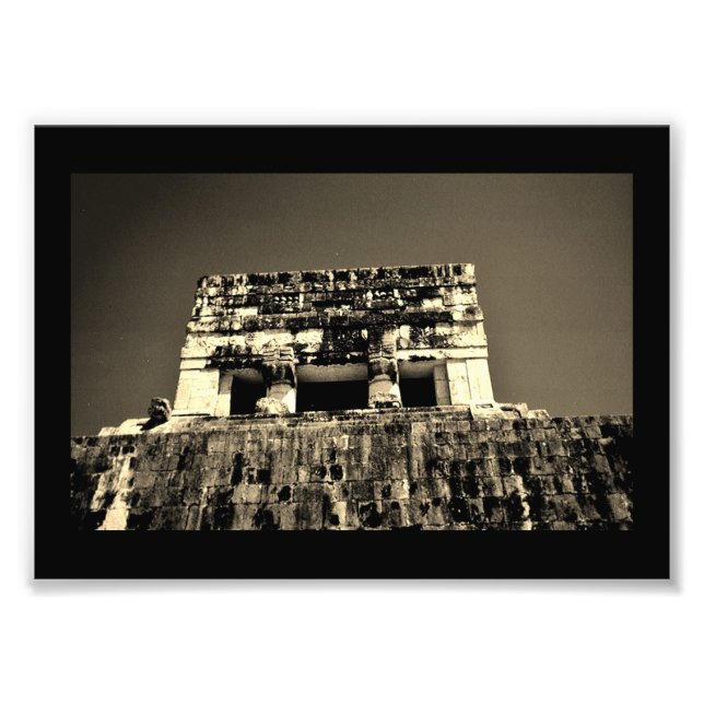 Chichen Itza Wall Fototryck (Framsidan)