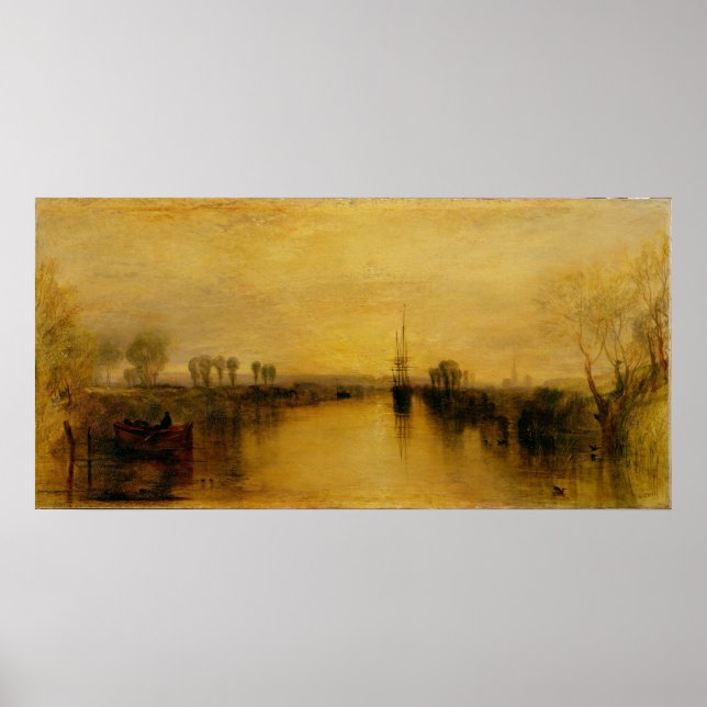 Chichester Canal, 1829 Poster (Framsidan)