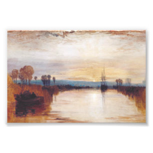 Chichester Canal av Joseph William Turner Fototryck