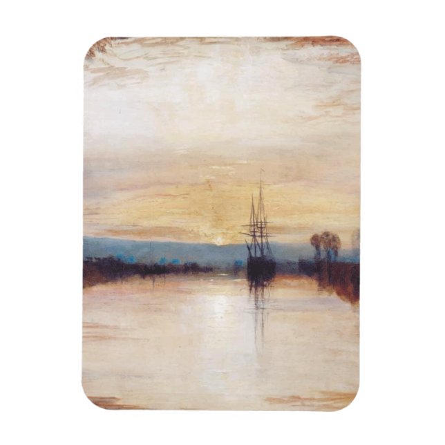 Chichester Canal av Joseph William Turner Magnet (Vertikal)
