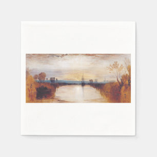 Chichester Canal av Joseph William Turner Pappersservett