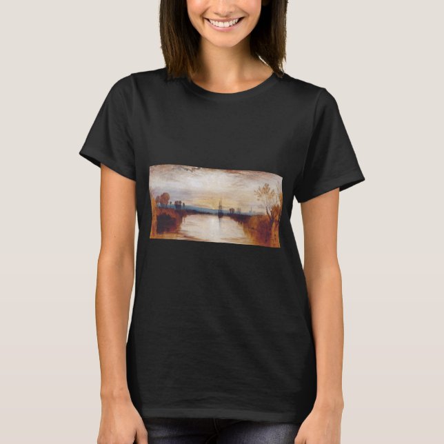 Chichester Canal by Joseph William Turner T Shirt (Framsida)