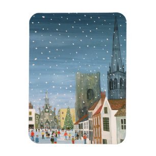 Chichester Cathedral A Snö Scene Magnet