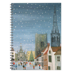 Chichester domkyrka en snöplats anteckningsbok