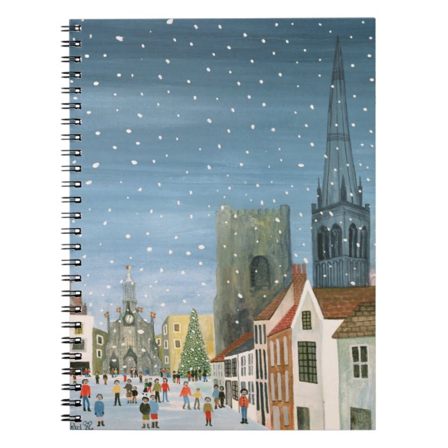 Chichester domkyrka en snöplats anteckningsbok (Framsidan)