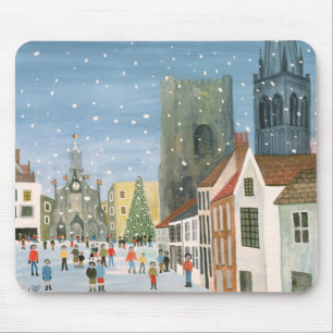Chichester domkyrka en snöplats musmatta