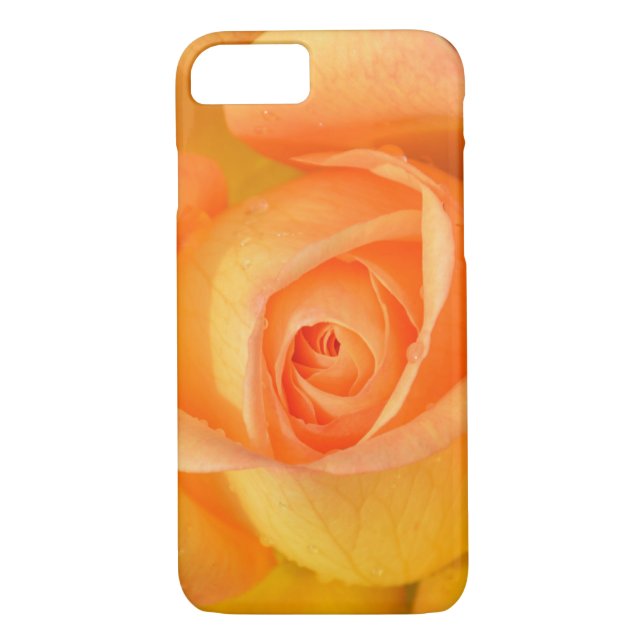 Chichewa Peach Ro Blommar Case-Mate iPhone Skal (Baksida)