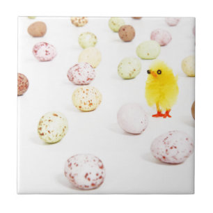 chick ägg påsk kakelplatta