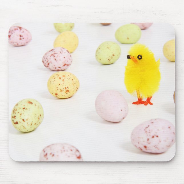 chick ägg påsk musmatta (Framsidan)