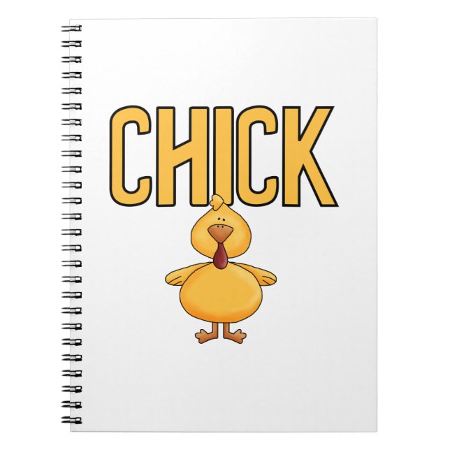 Chick Anteckningsbok Med Spiral (Framsidan)
