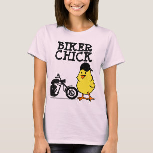 CHICK av BIKER, T-tröjor för motorcyklar till Da T Shirt