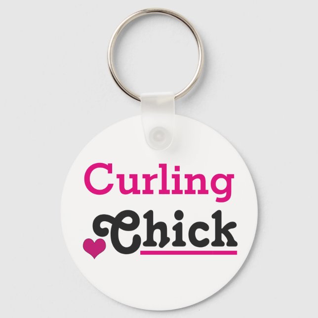 Chick av kurvor nyckelring (Framsida)