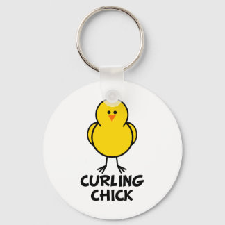 Chick av kurvor nyckelring