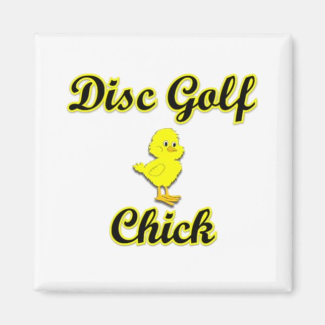 Chick av skivgolf magnet (Framsidan)
