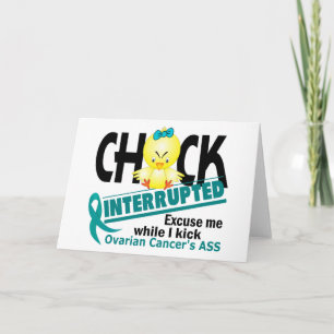 Chick Avbruten 2 äggstockscancer Kort