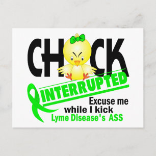 Chick Avbruten 2- borrelios Vykort
