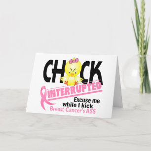 Chick Avbruten 2 bröstcancer Kort