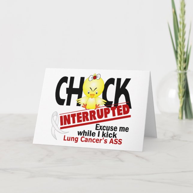 Chick avbruten 2 lungcancer kort (Framsida)