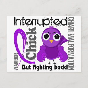 Chick Avbruten 3 Chiari-missbildning Vykort