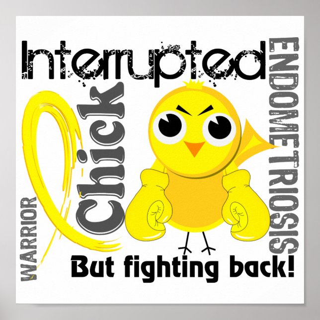 Chick Avbruten 3 Endometrios Poster (Framsidan)