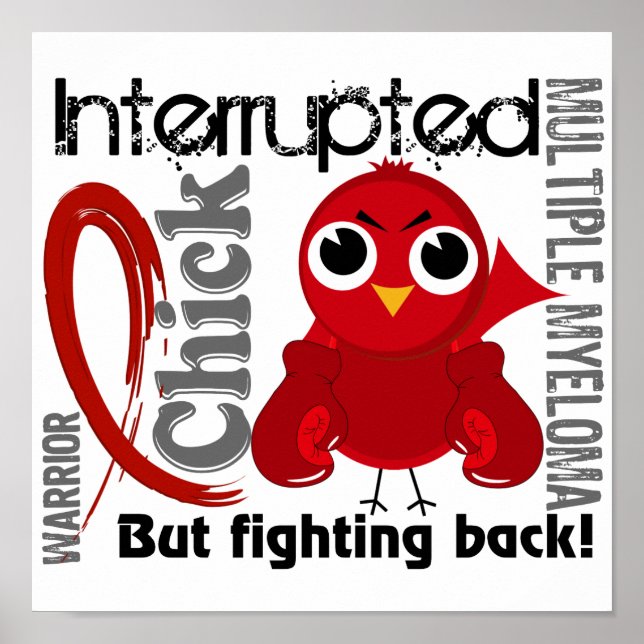 Chick Avbruten 3 Många Myeloma Poster (Framsidan)