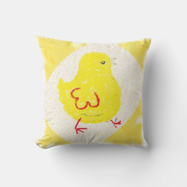 Chick Chick Chicken Kudde (Framsida)