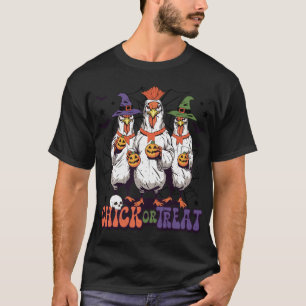 Chick eller Behandla designkonst T Shirt