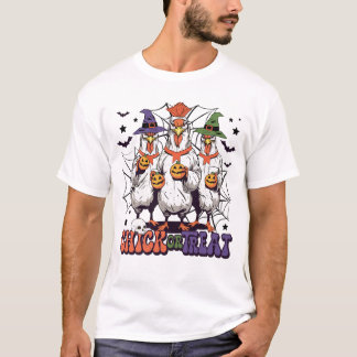 Chick eller behandling av Halloween Chickens T Shirt