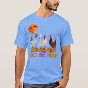 Chick eller behandling av Pumpkin Halloween 2022 T Shirt