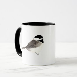 Chick-en-Deecaf (svart handtag) Mugg