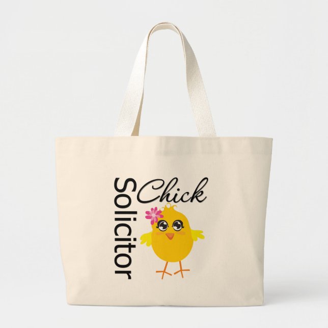 Chick för advokater jumbo tygkasse (Framsidan)