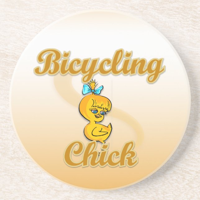 Chick för bicykling underlägg sandsten (Framsidan)