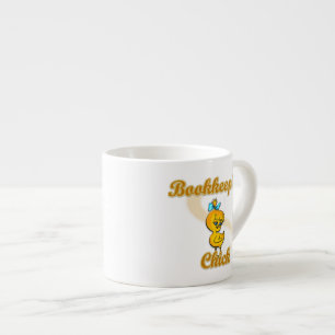 Chick för bokföring espressomugg