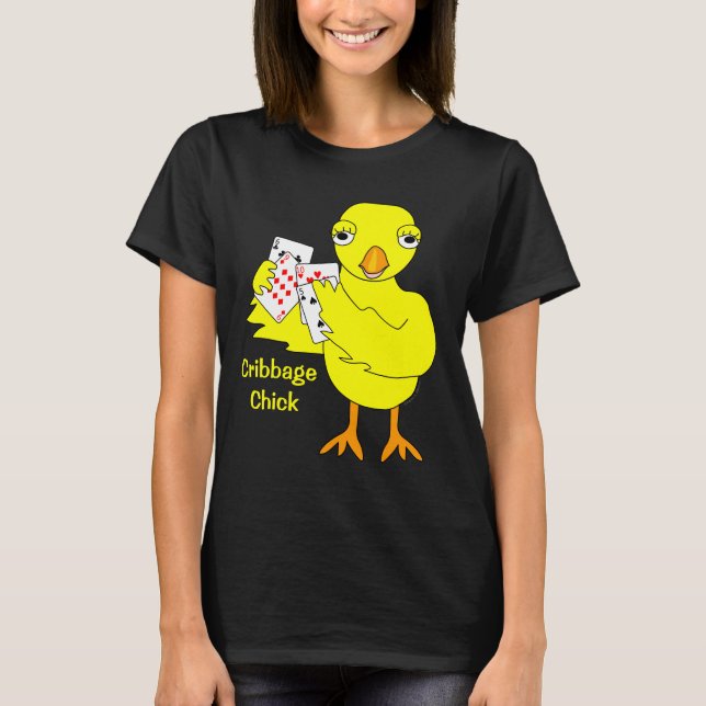 Chick för brott t shirt (Framsida)