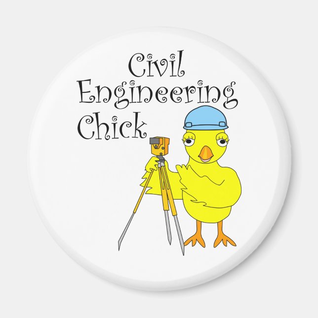 Chick för civilingenjörer magnet (Framsidan)
