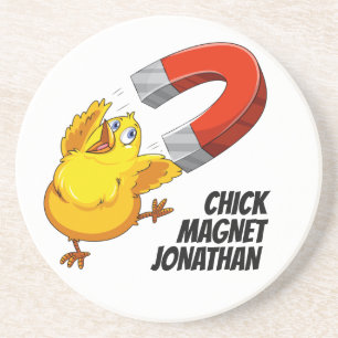 Chick för eget namn, magnet underlägg