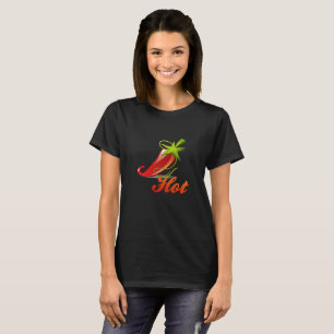 Chick för Flamstötning, Hett T Shirt