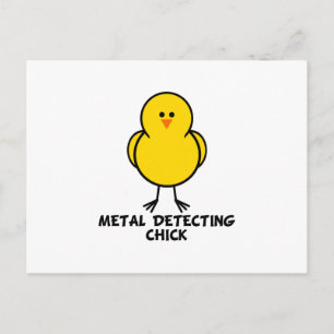 Chick för identifiering av metall vykort