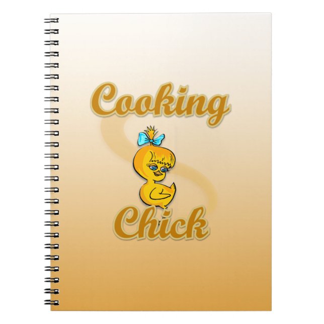 Chick för kokning anteckningsbok (Framsidan)