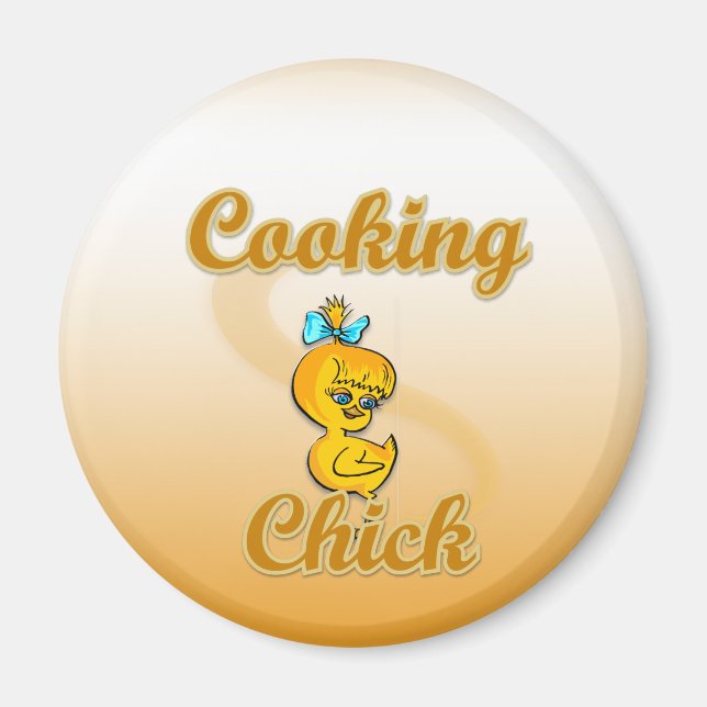 Chick för kokning magnet (Framsidan)