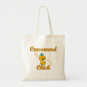 Chick för korsord tygkasse