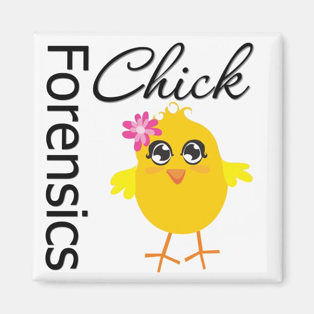 Chick för kriminalteknik magnet (Framsidan)