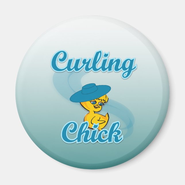 Chick för kursning nr 3 magnet (Framsidan)