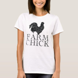 Chick för kvinnor - Land Life Älskare Tee