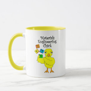 Chick för materialteknik mugg