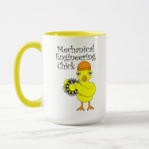Chick för mekaniska motorer mugg